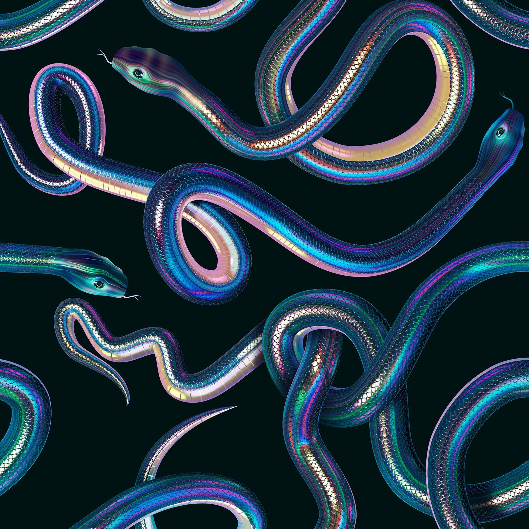 Текстура змеи
