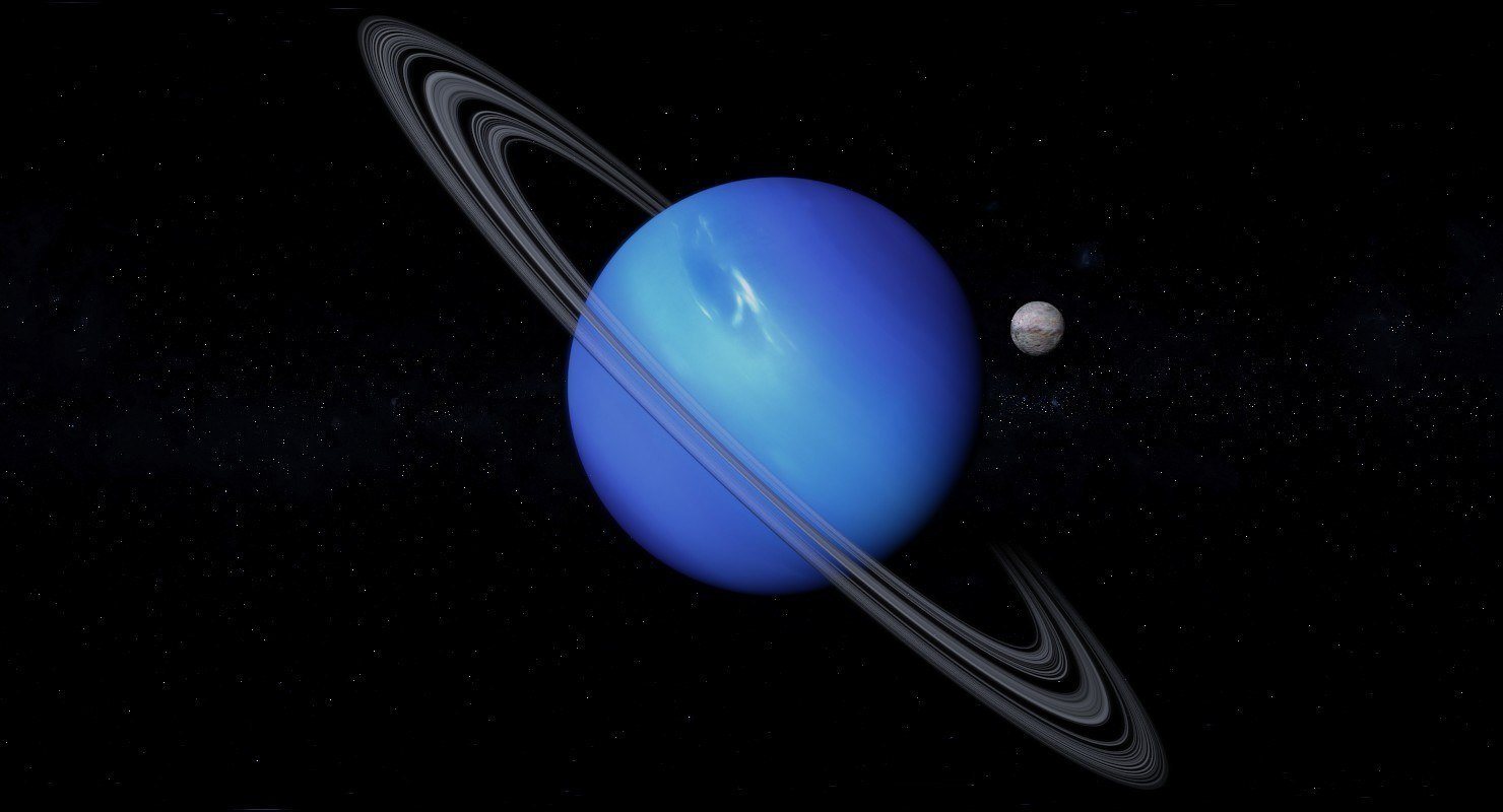 Кольца планеты Нептун Сатурн Уран