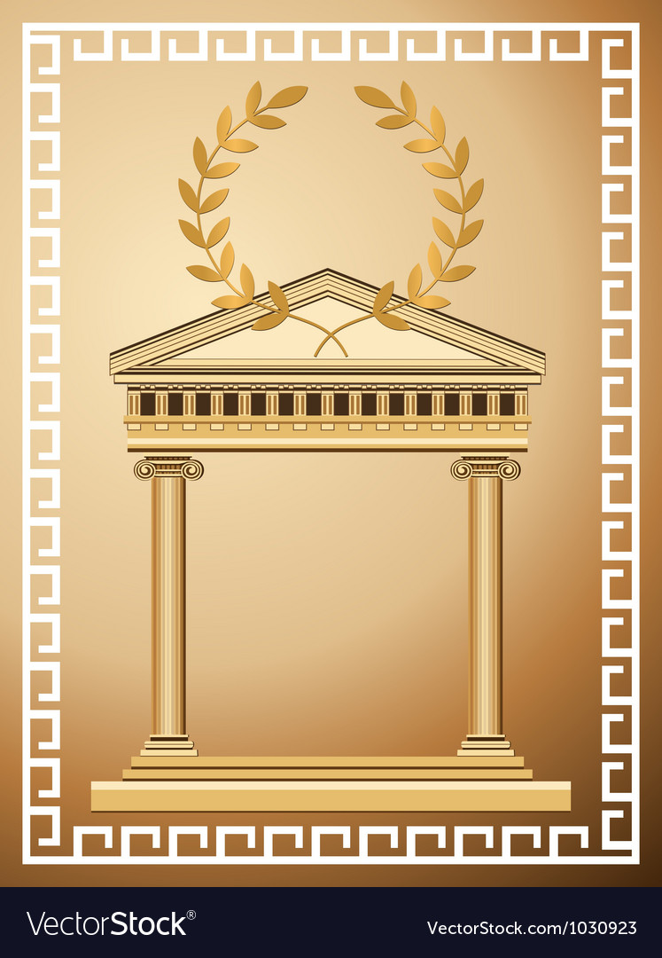 Логотип в античном стиле