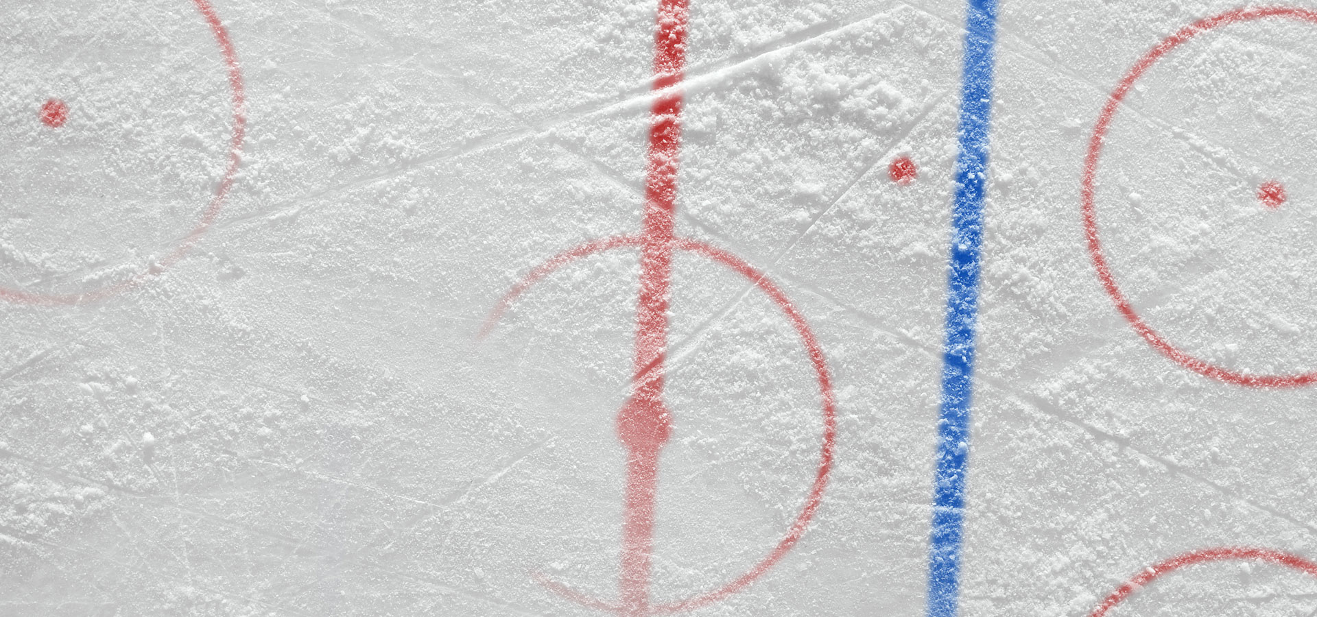 Хоккейная разметка на льду