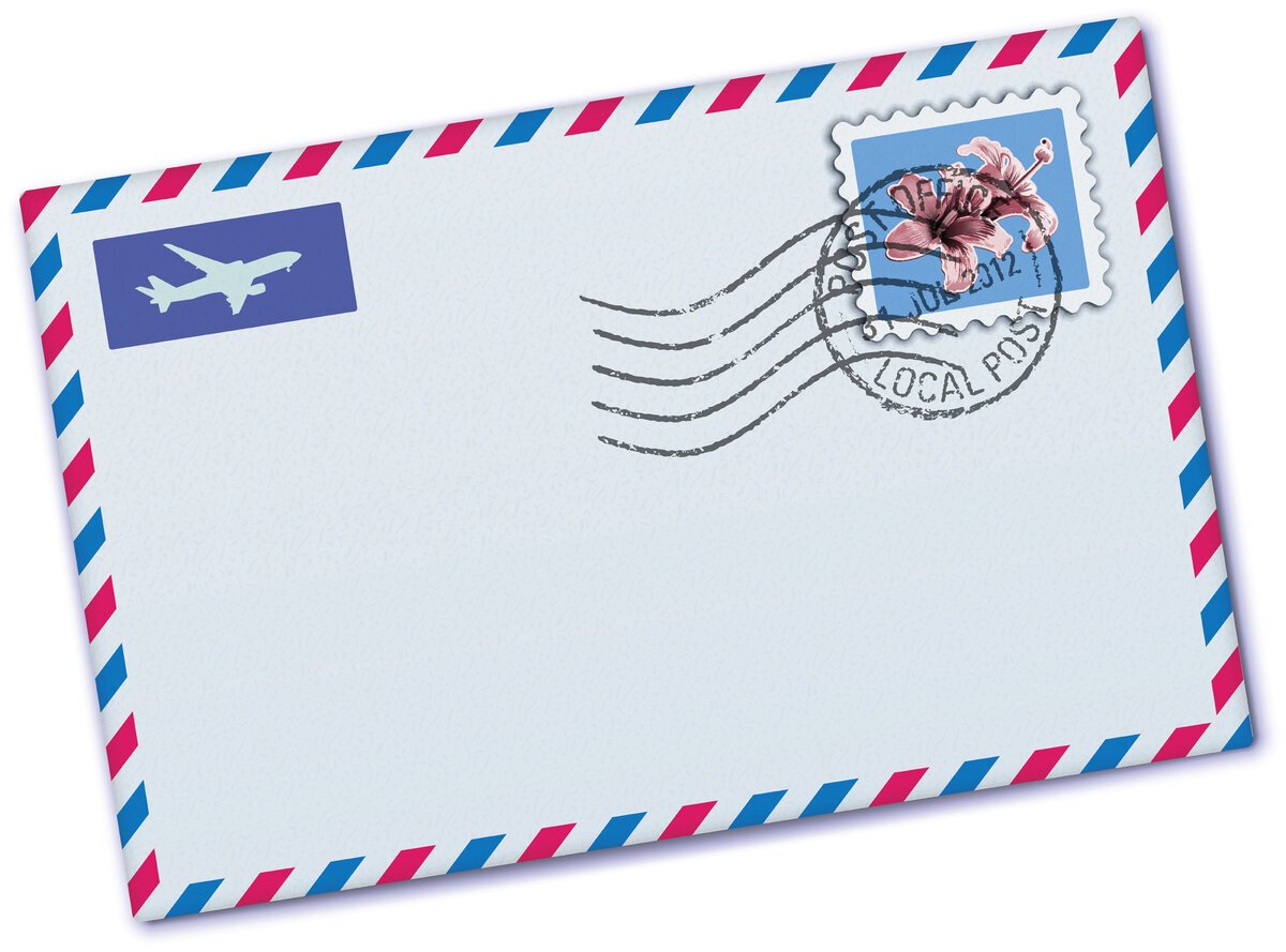 Рисунок конверта для письма