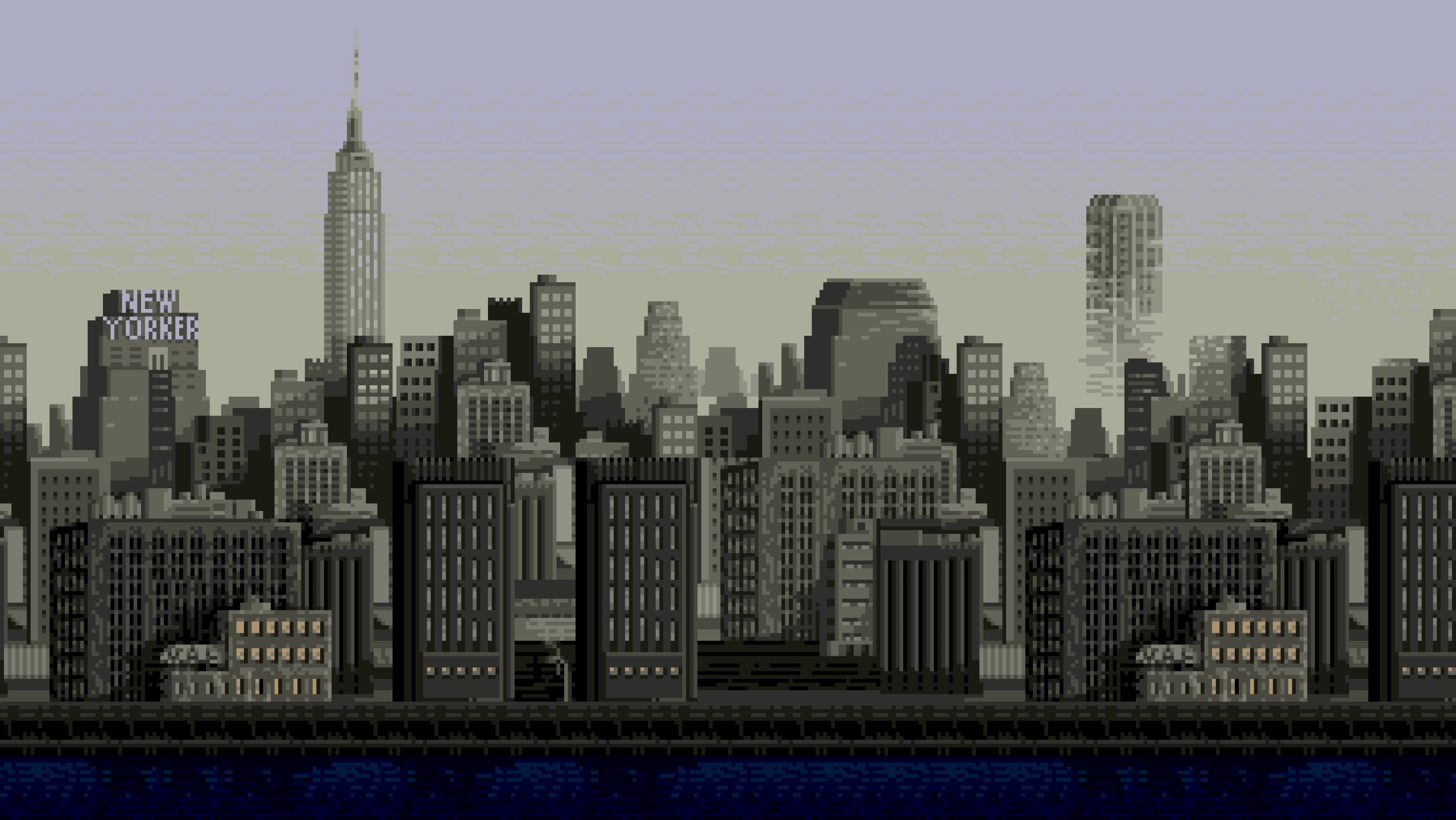 Нью Йорк пиксель арт