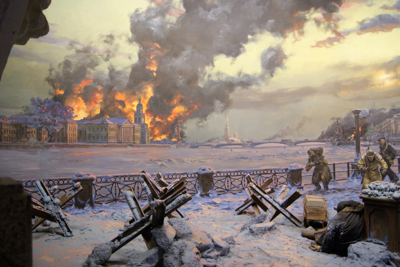 Непокоренный город Ленинград