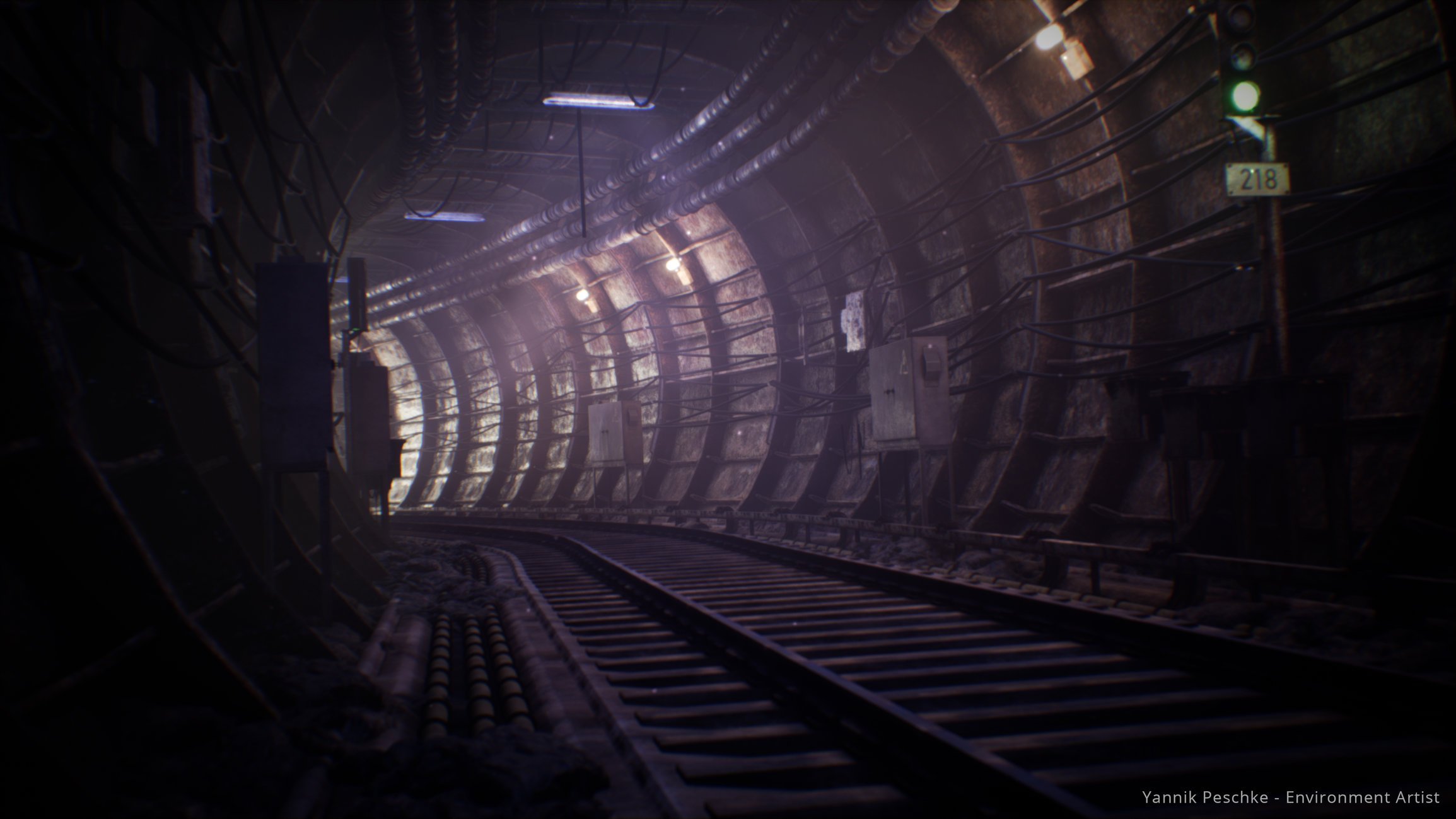 Metro 2033 тоннель