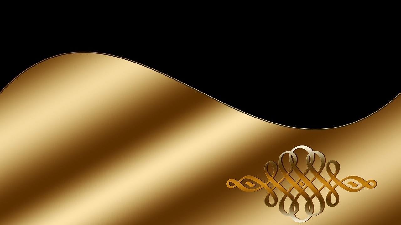 Золотой фон для логотипа