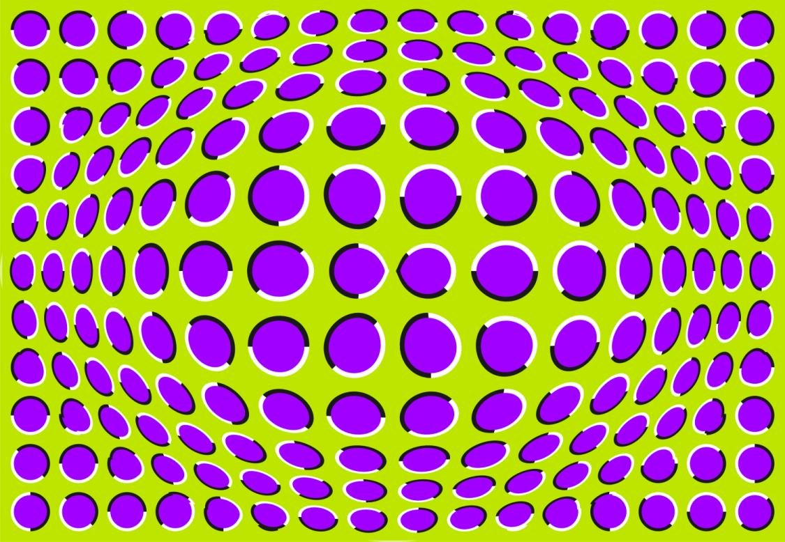 Оптические иллюзии фон