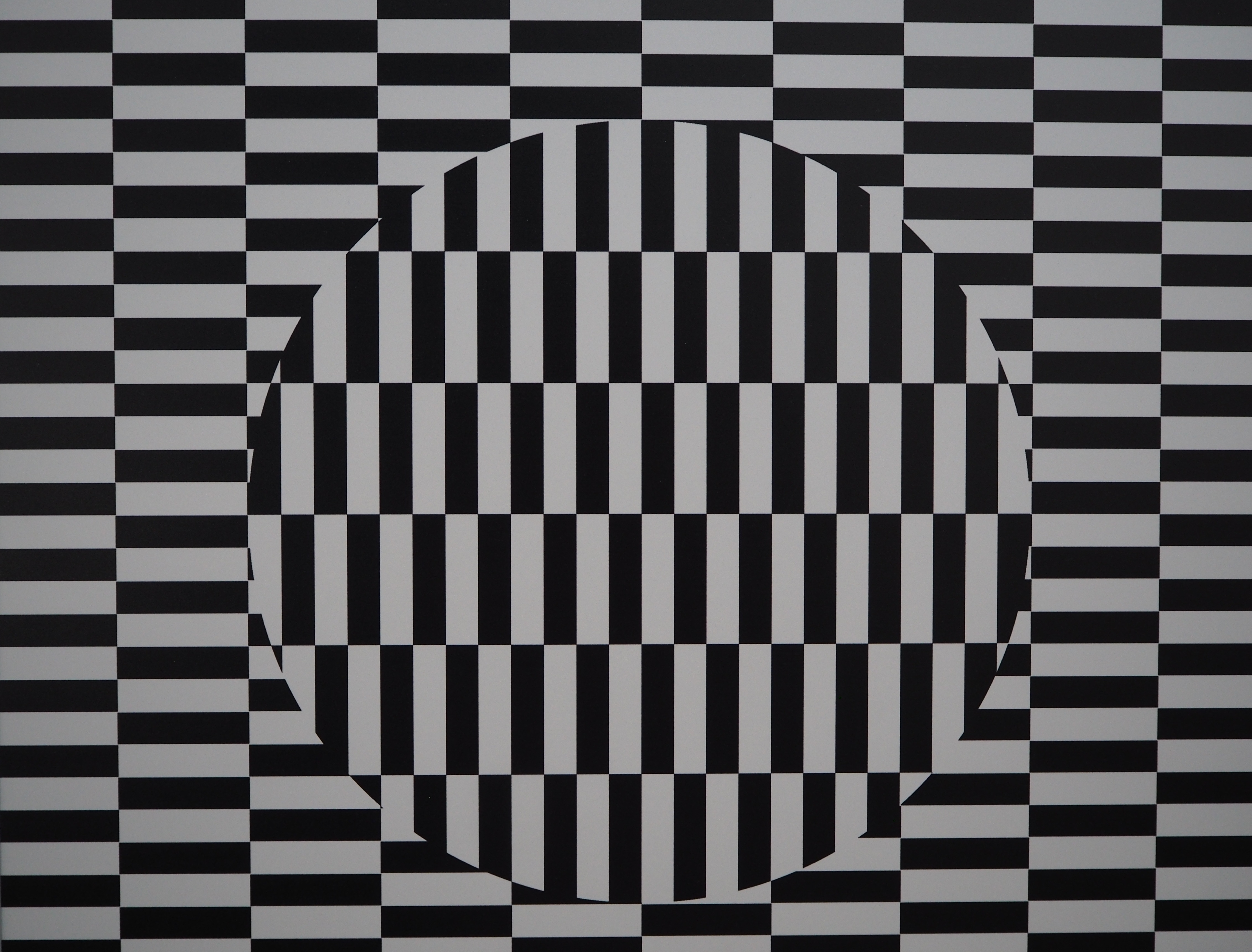 Оптические иллюзии чёрно белые