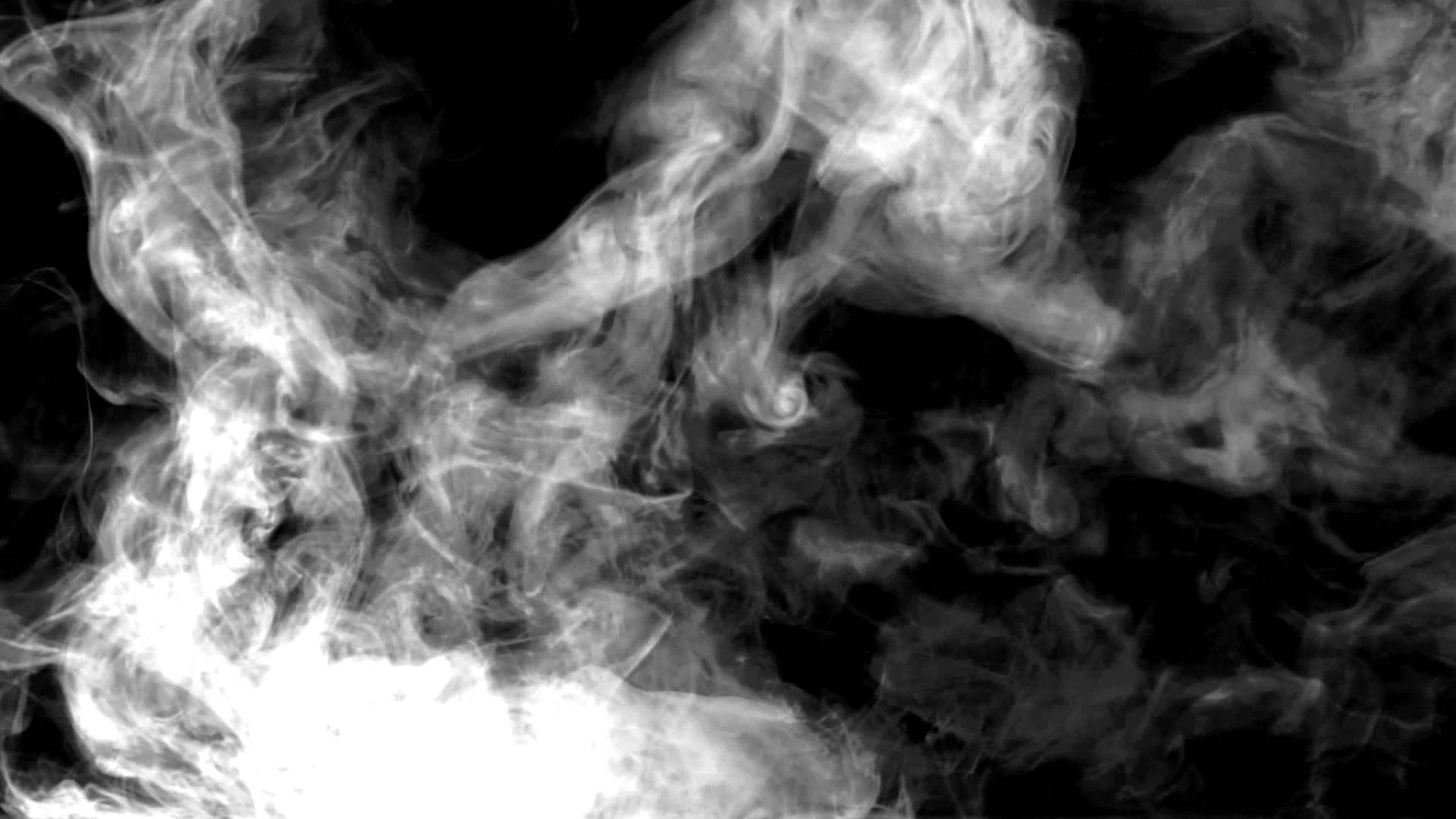 Фото дыма на белом фоне