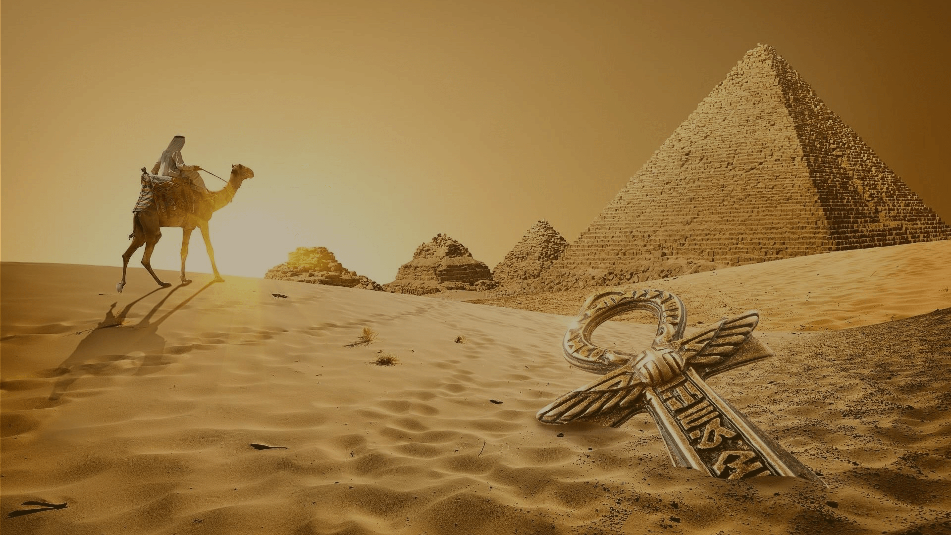Золото в египетских пирамидах
