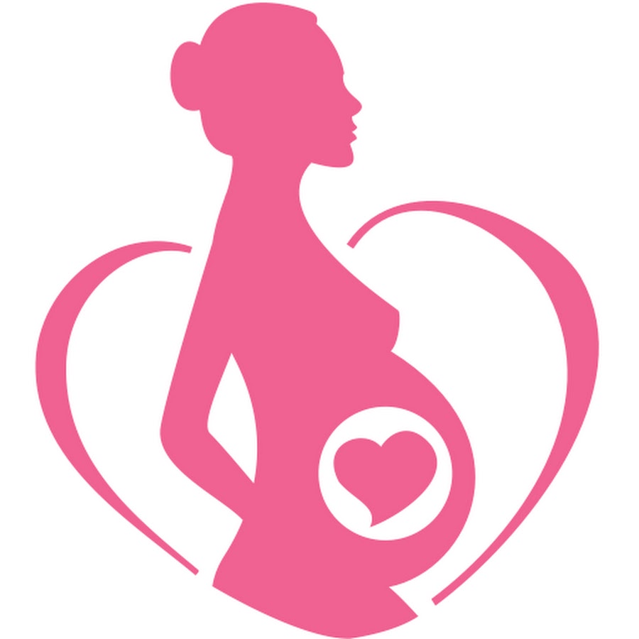 Значок беременная женщина