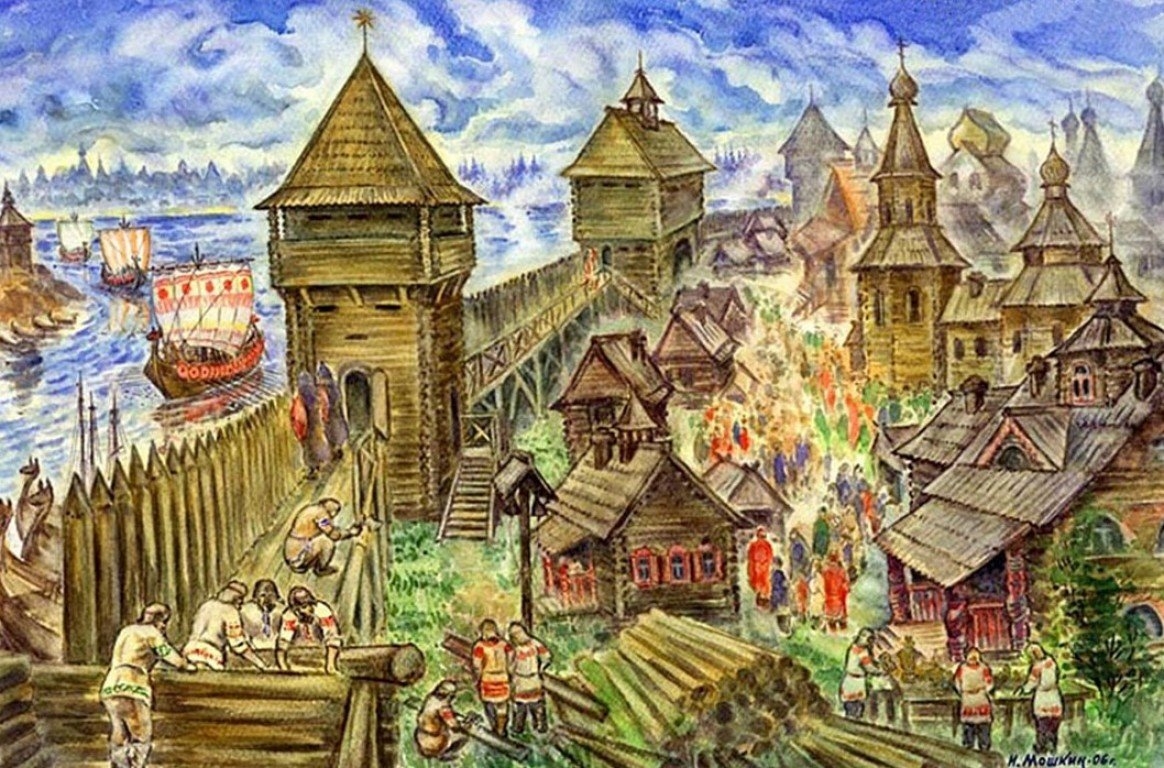 Москва в 9 веке