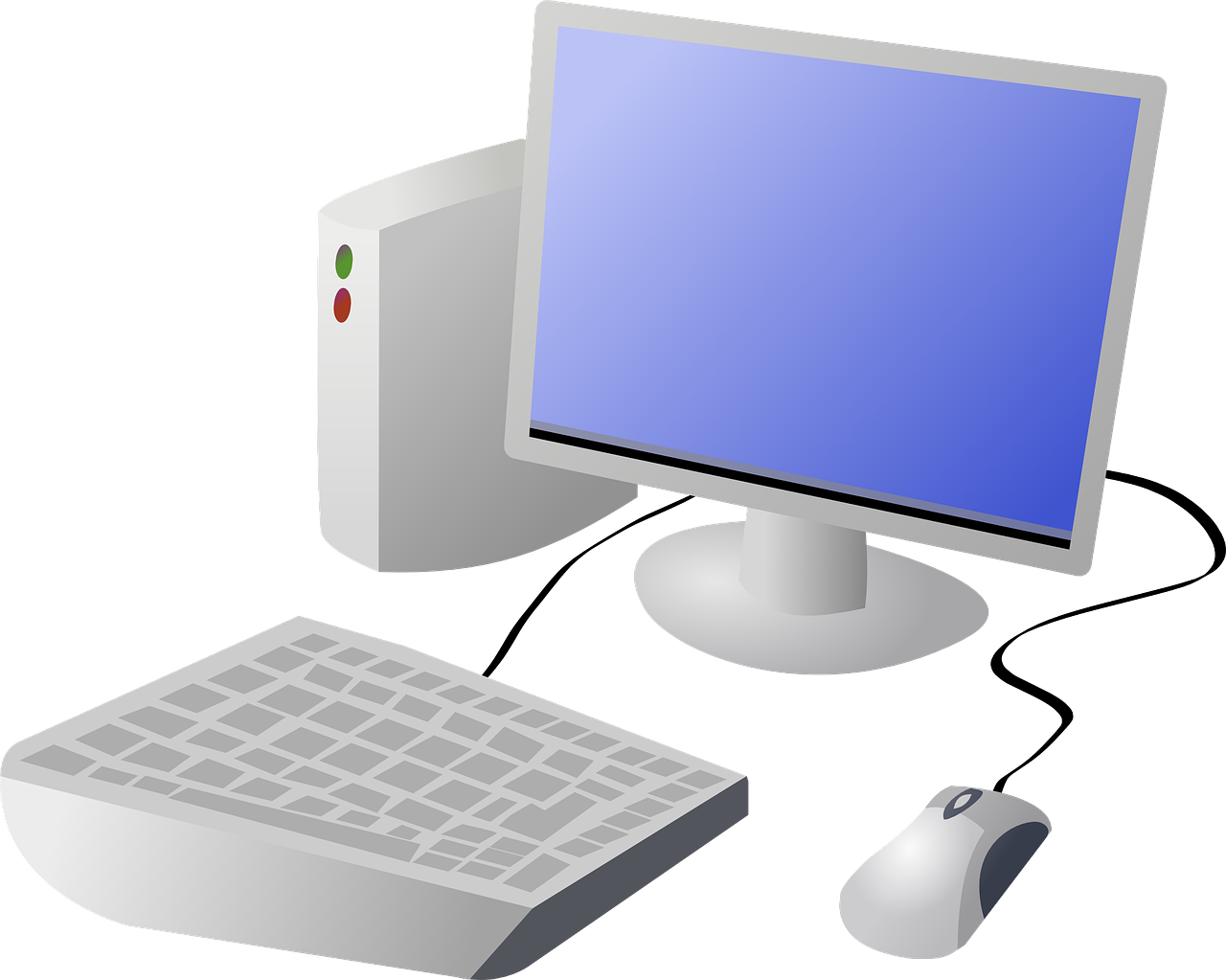 Компьютер. Компьютер без фона. Компьютер на белом фоне. Компьютер на прозрачном фоне.