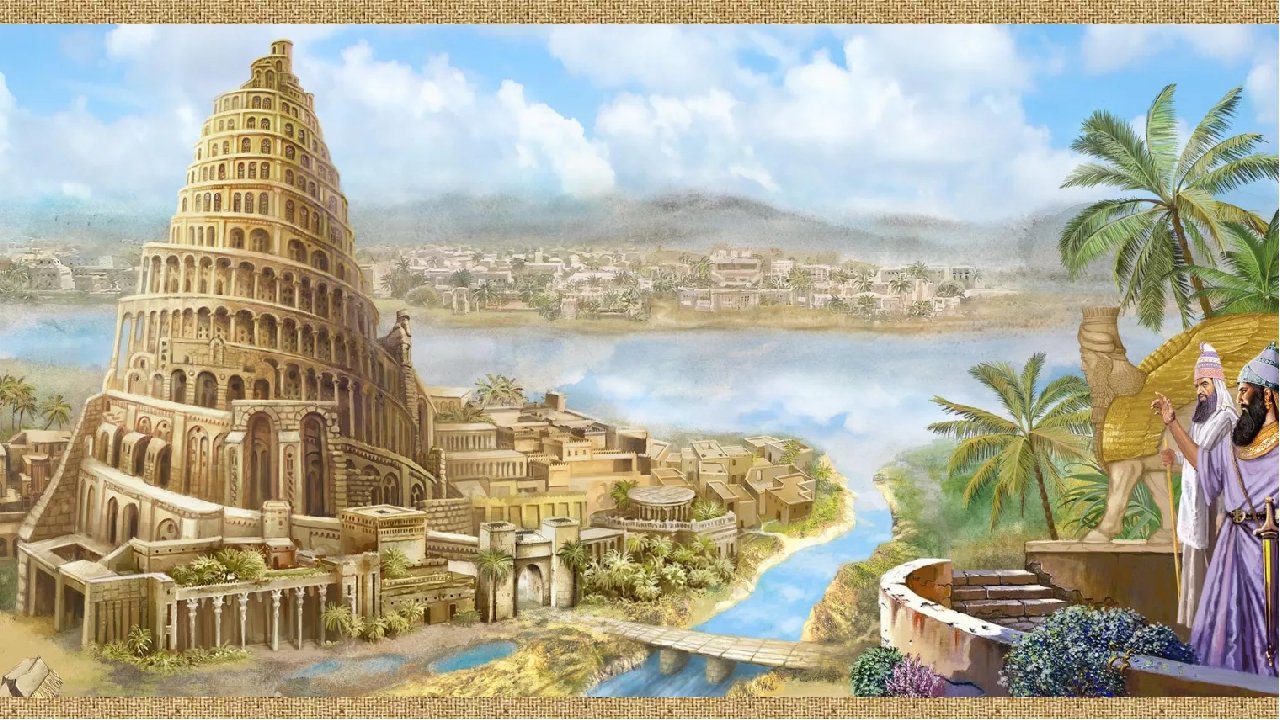 Древняя Месопотамия Вавилонская башня