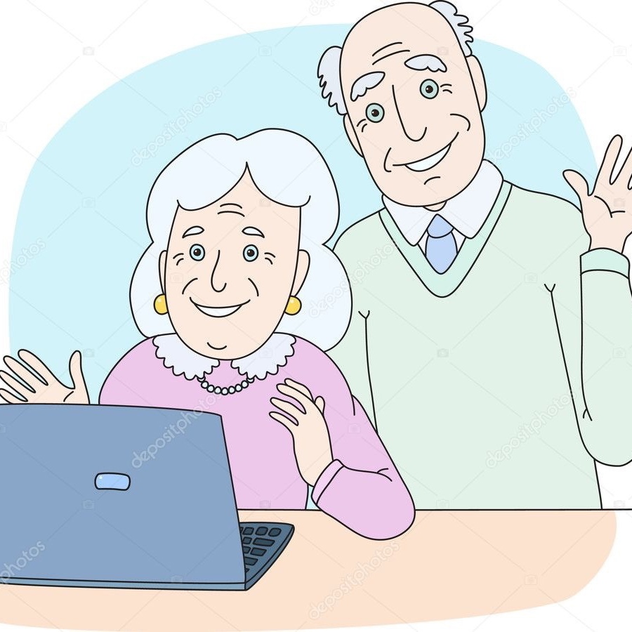 Компьютерная грамотность для пенсионеров рисунок