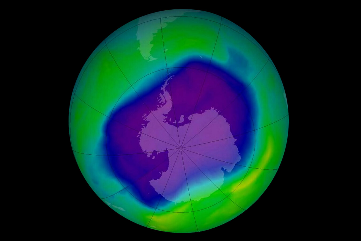 Разрушение озонового слоя фото для презентации