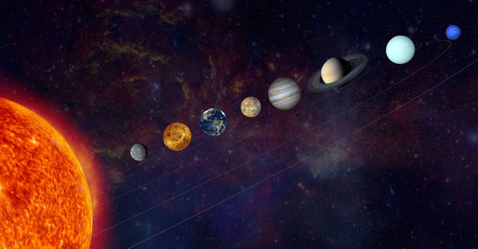 Солнечная система фото из космоса настоящее