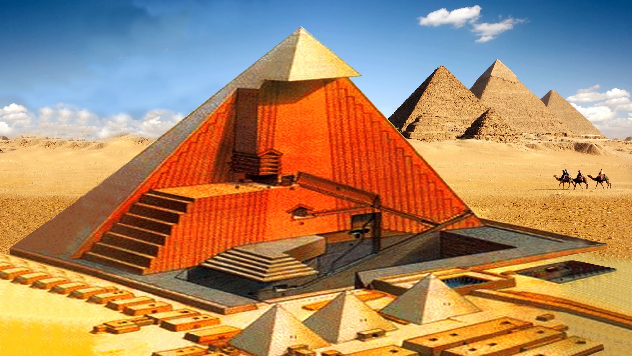 Куча пирамид. : Пирамида Хеопса(Великая пирамида. Пирамида Хуфу древний Египет. Пирамида Хеопса, Великая пирамида Гизы. Пирамида Хеопса (Хуфу).