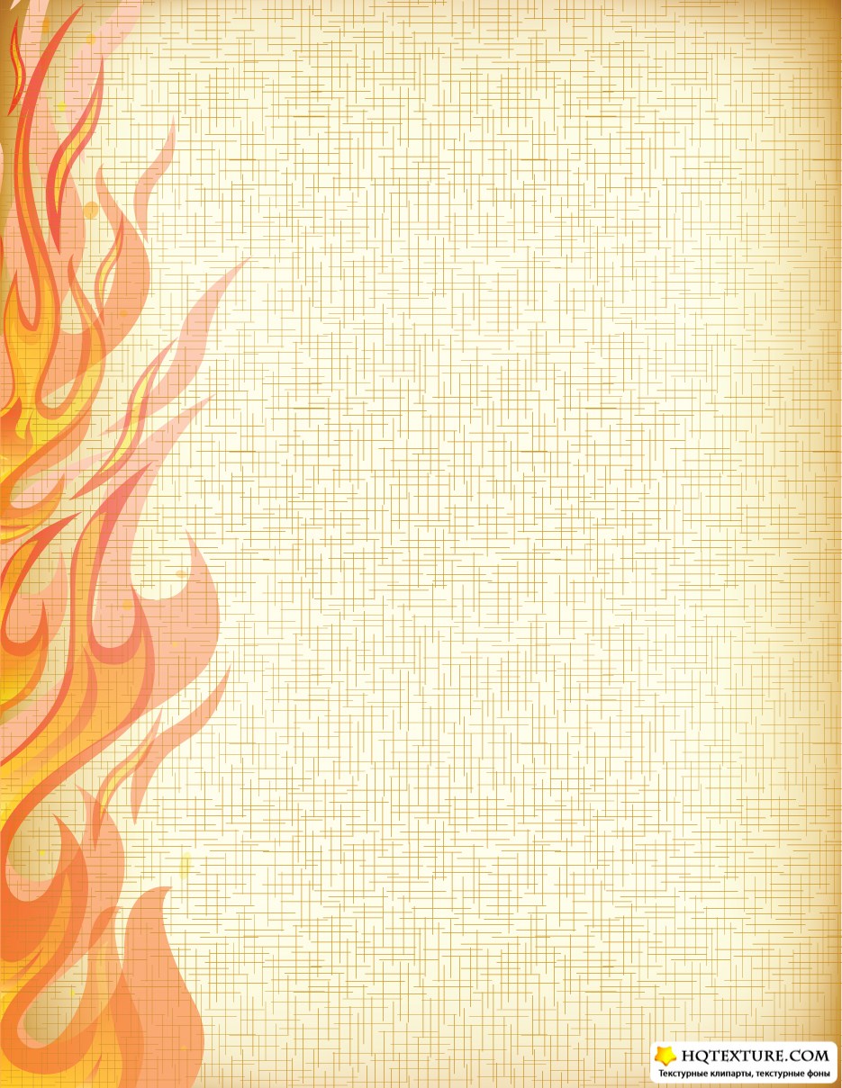 Огонь рисунок рамка