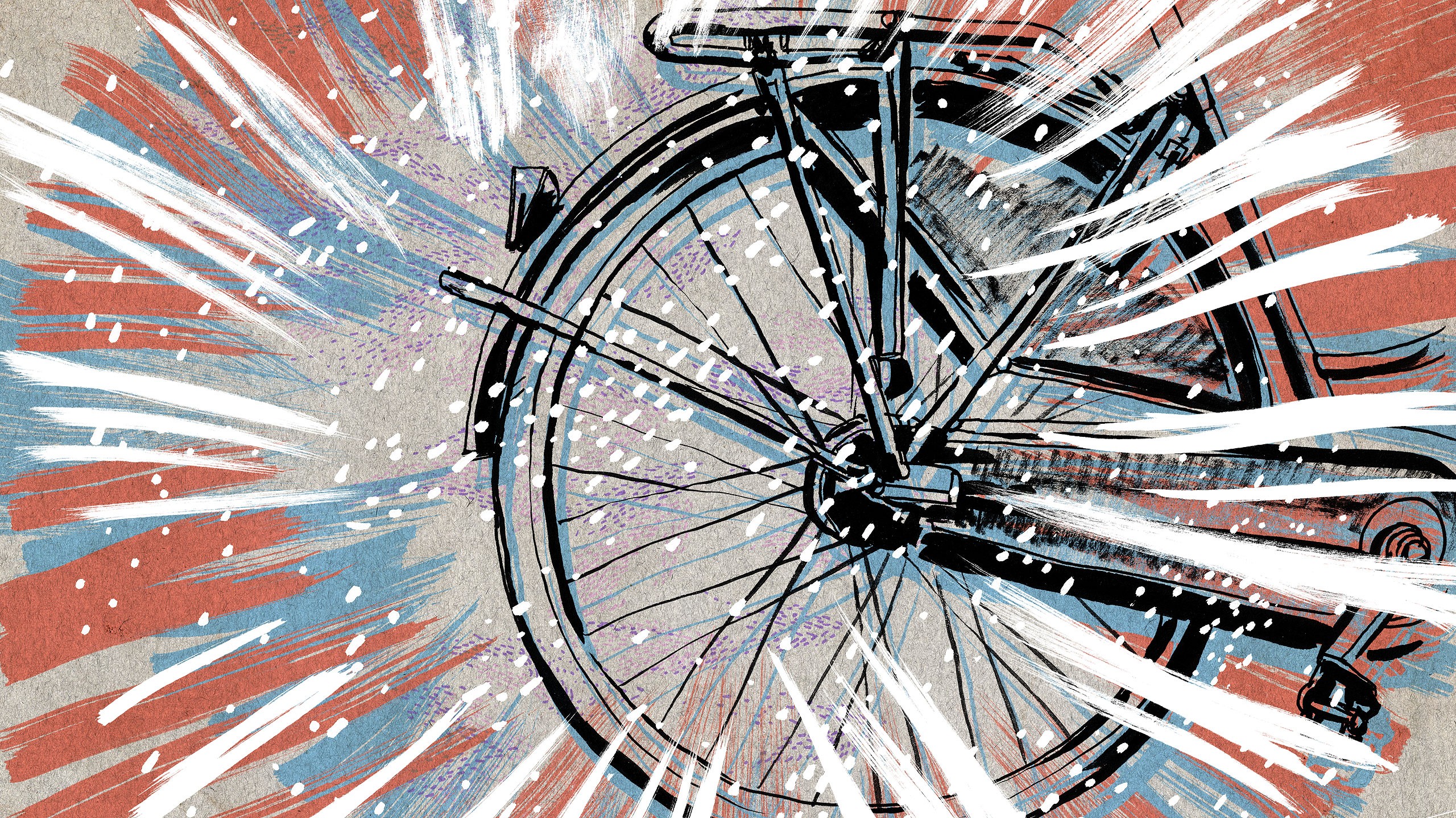 Велосипед абстракция