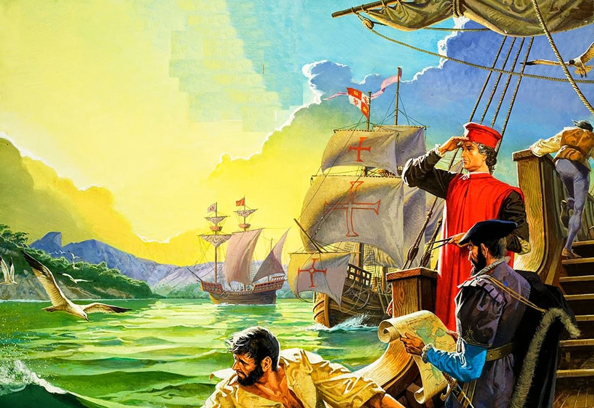 Христофор Колумб корабли открытия Америки