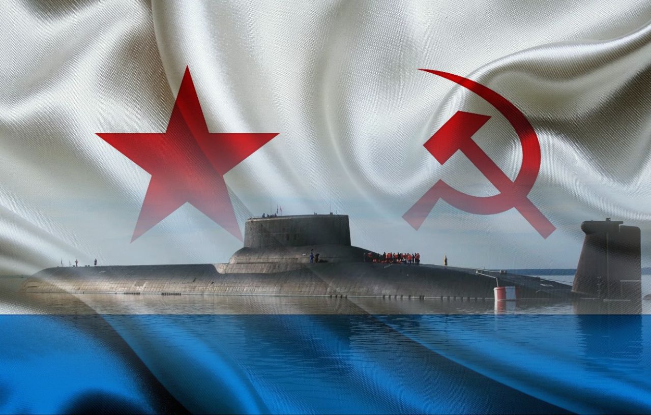 Флаги ВМФ СССР подводники