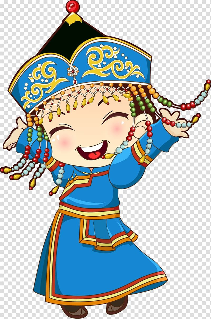 Казахский персонаж