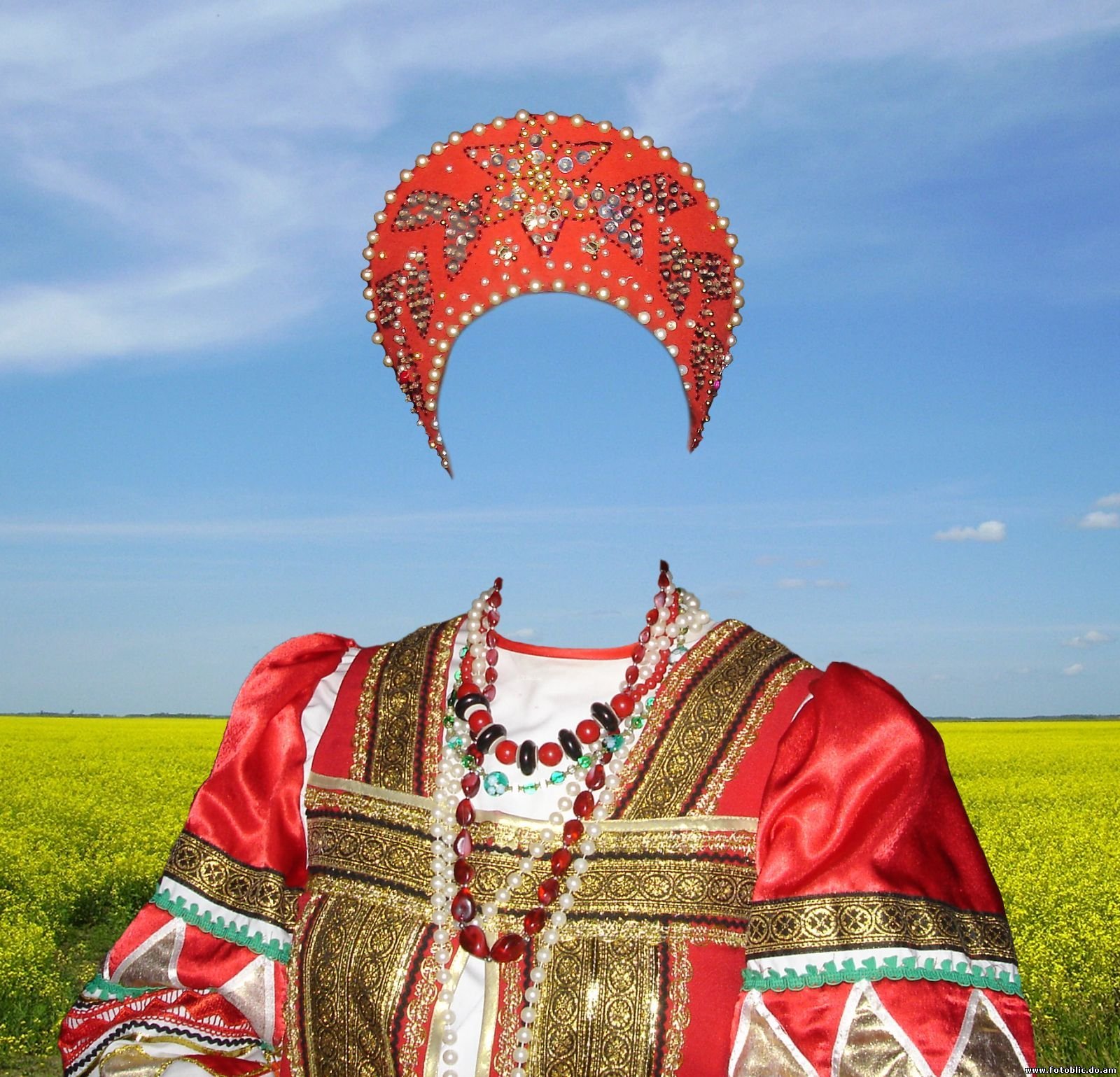 Русские народные костюмы для фотошопа