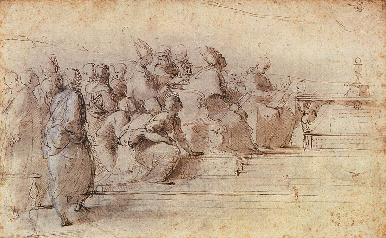 Картины Рафаэля и Леонардо да Винчи