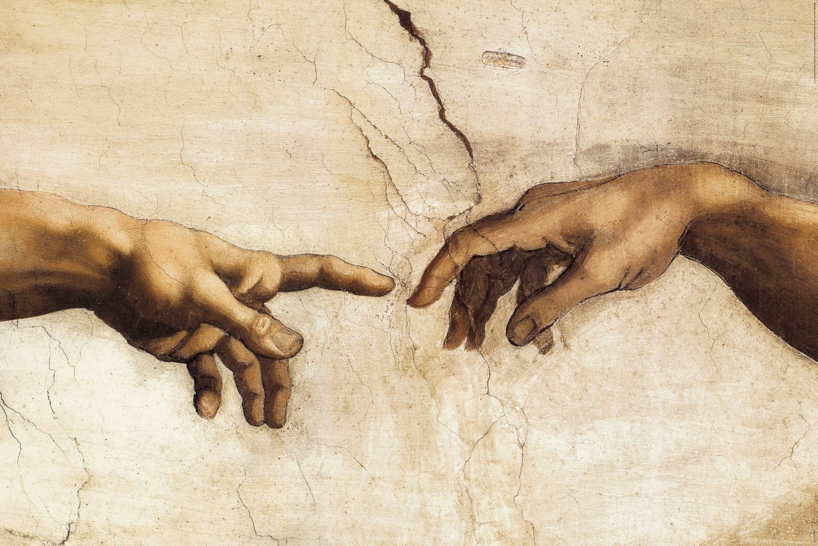 Возрождение Адама Микеланджело