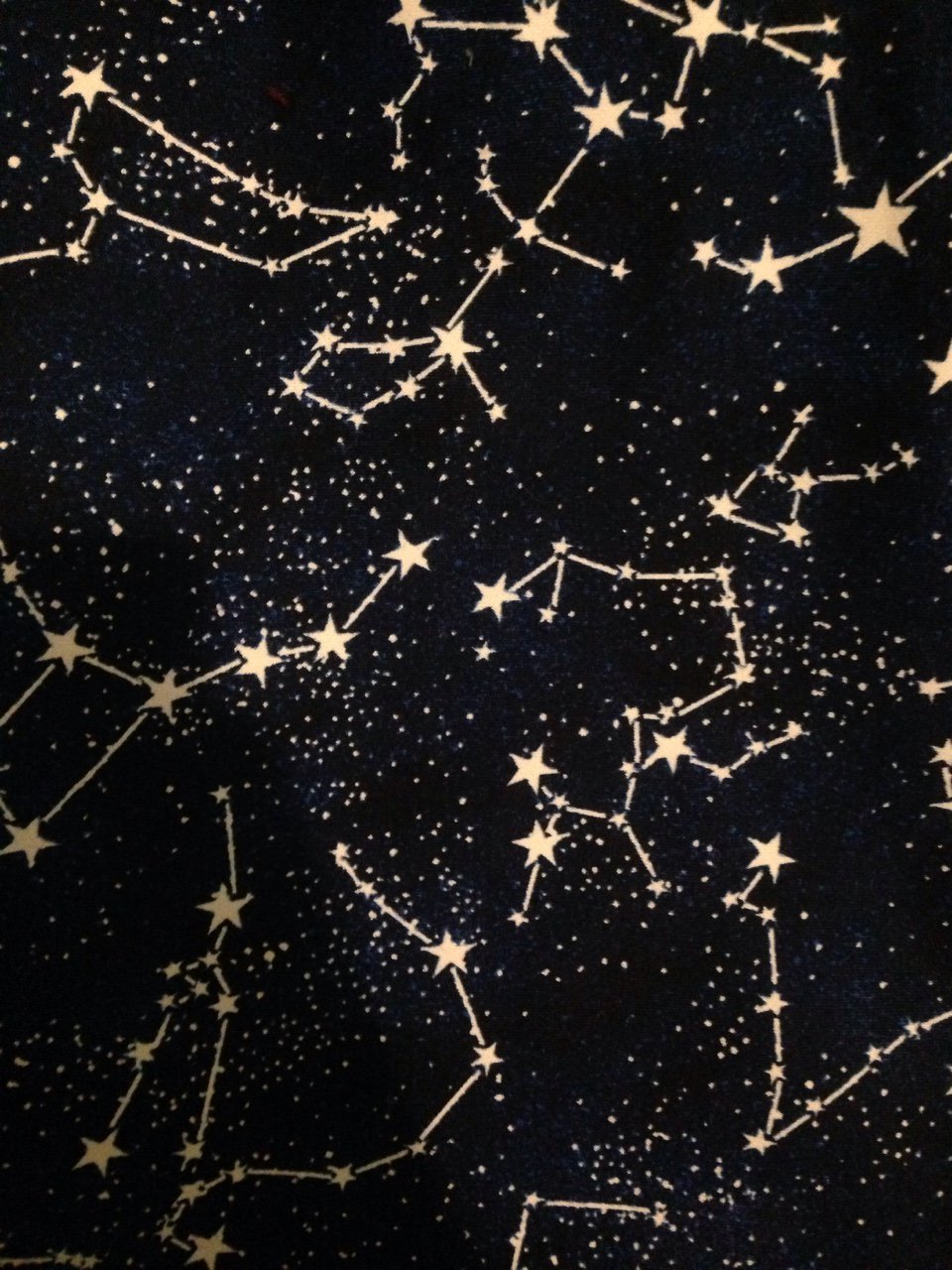 Ночное небо с созвездиями