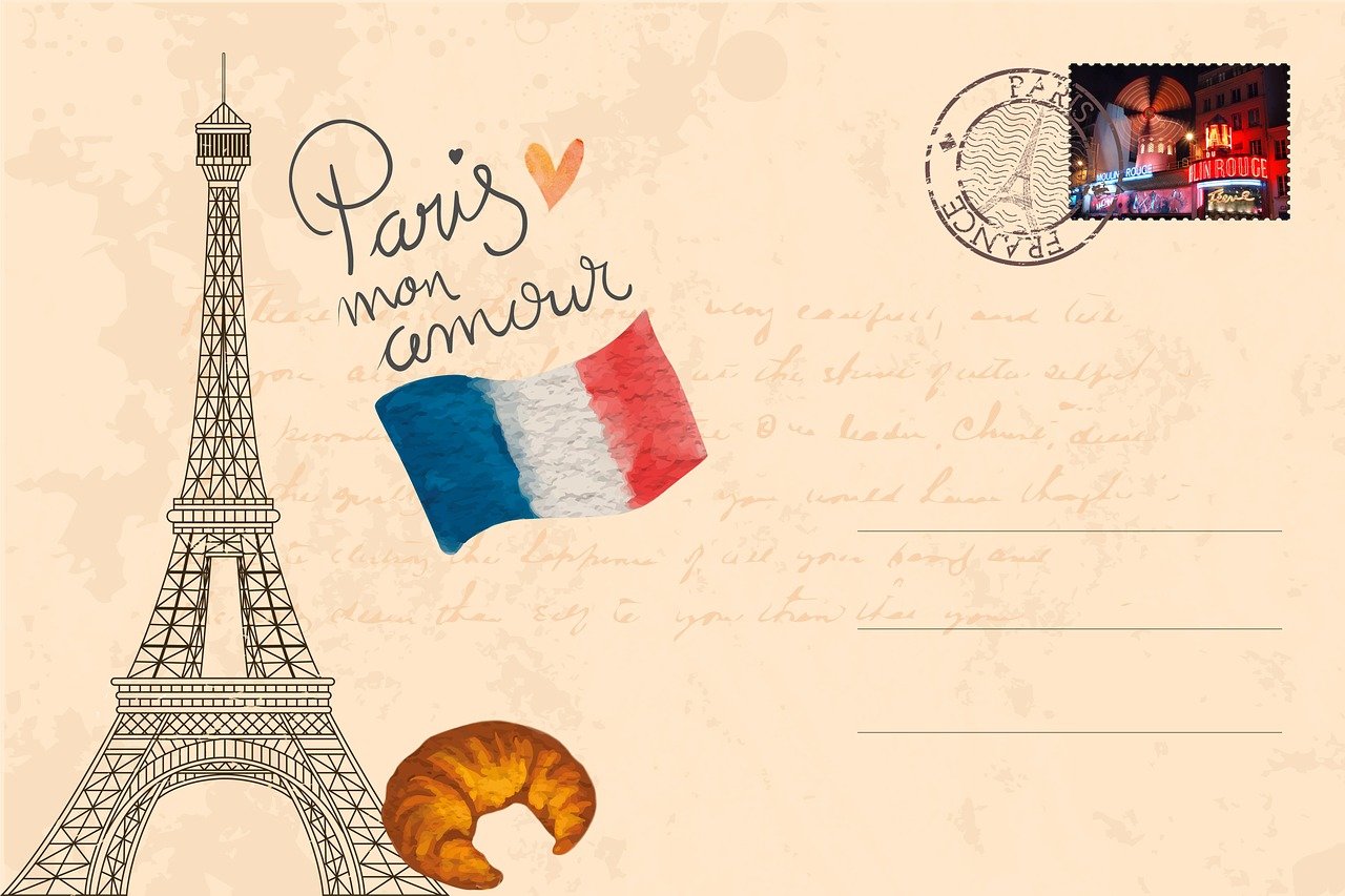 Французские открытки