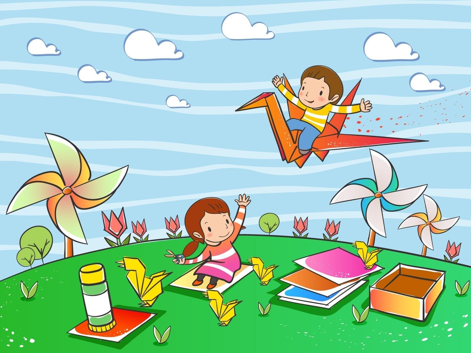 Рисунок летнего отдыха для детей