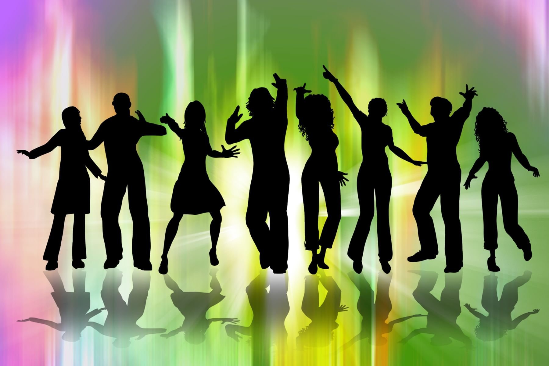 Dance of dancing remix. Танцующие люди. Силуэты танцующих людей. Танцующая молодежь. Силуэты молодежи.