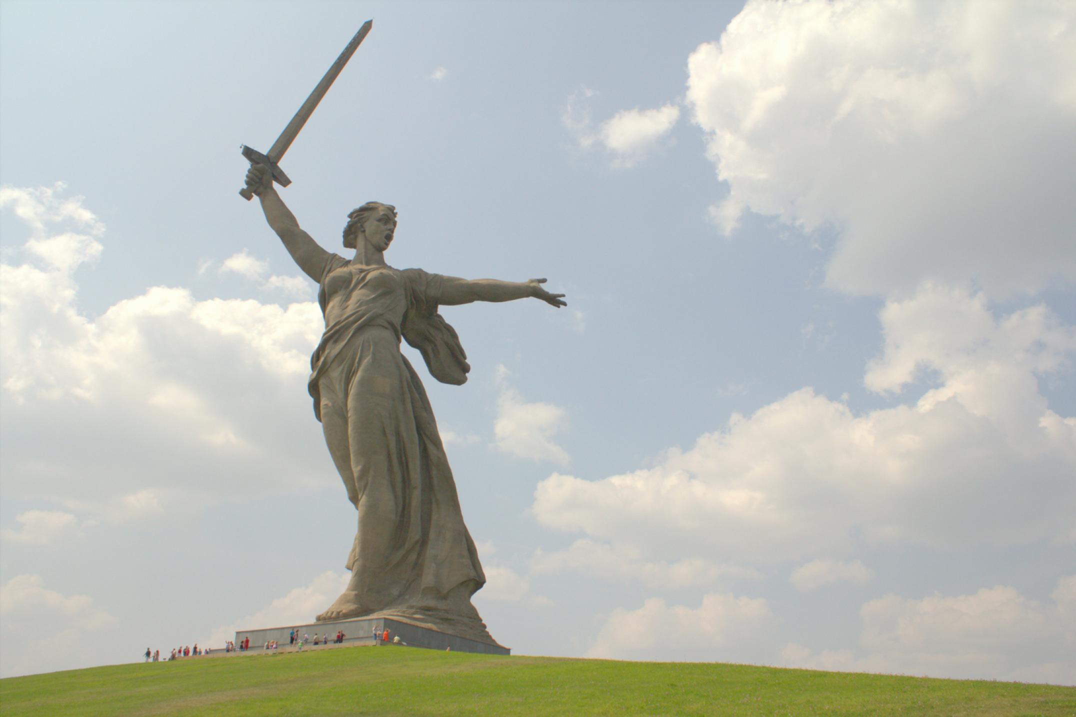 СССР Родина мать статуя
