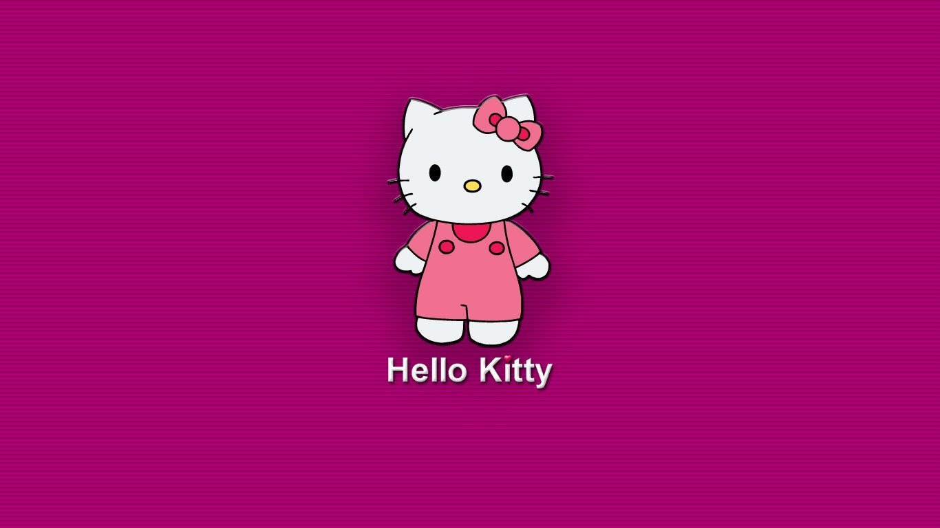 Фон Hello kitty