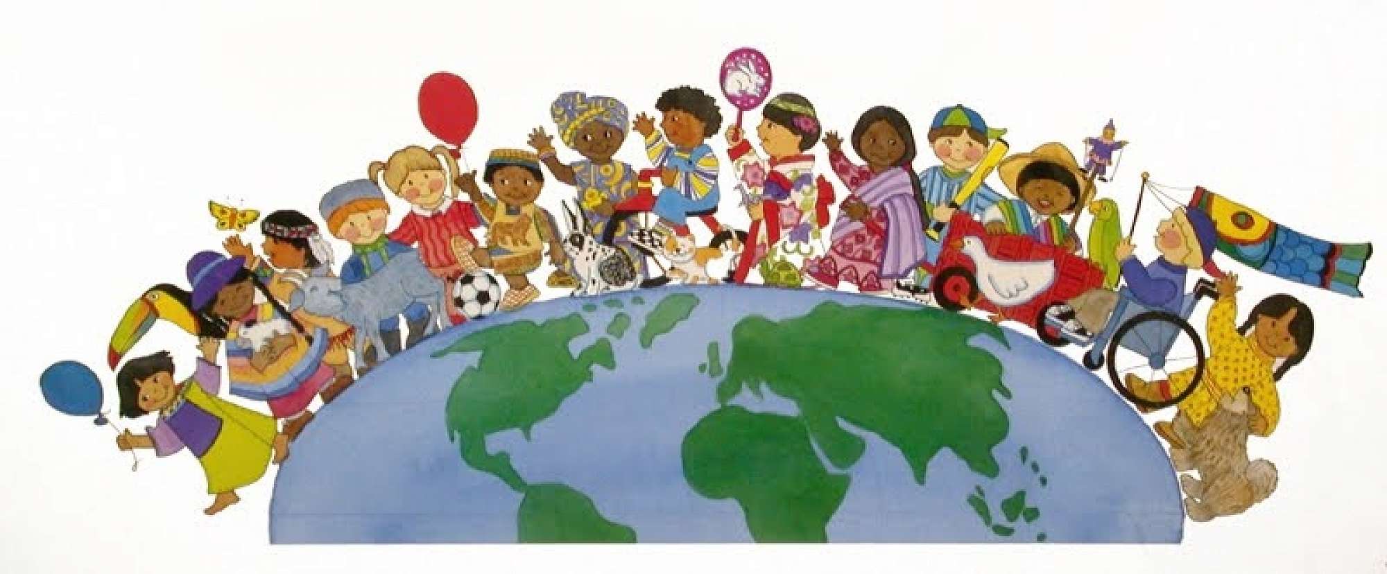Образование новых народов. Народы земли. Дружба детей разных народов.