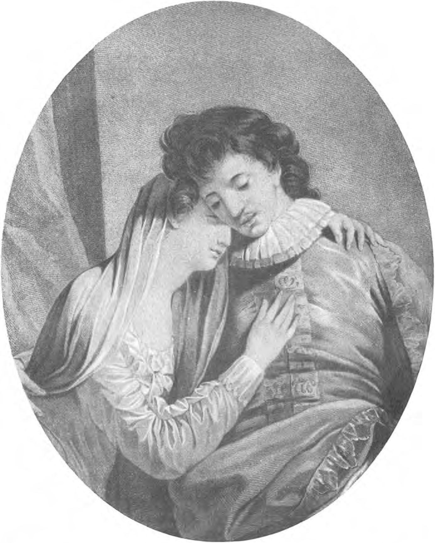 Ромео и Джульетта гравюра 17 века