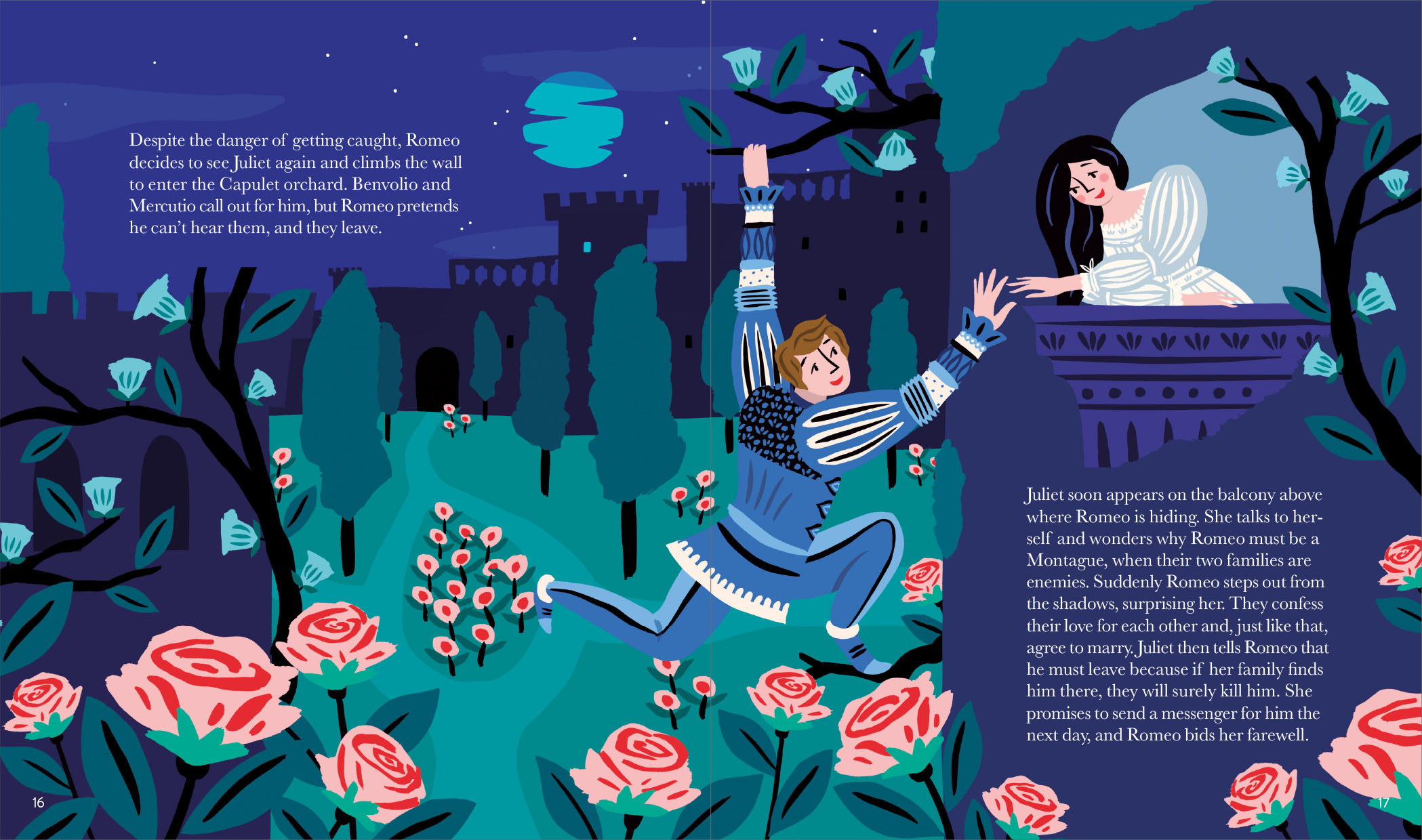 Romeo and Juliet illustration