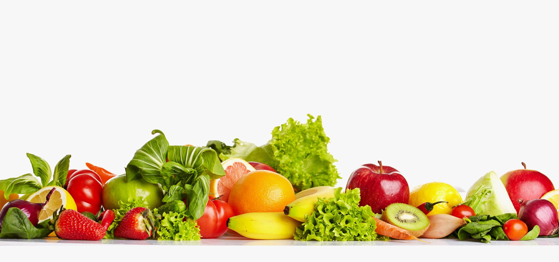 Рамка из овощей и фруктов