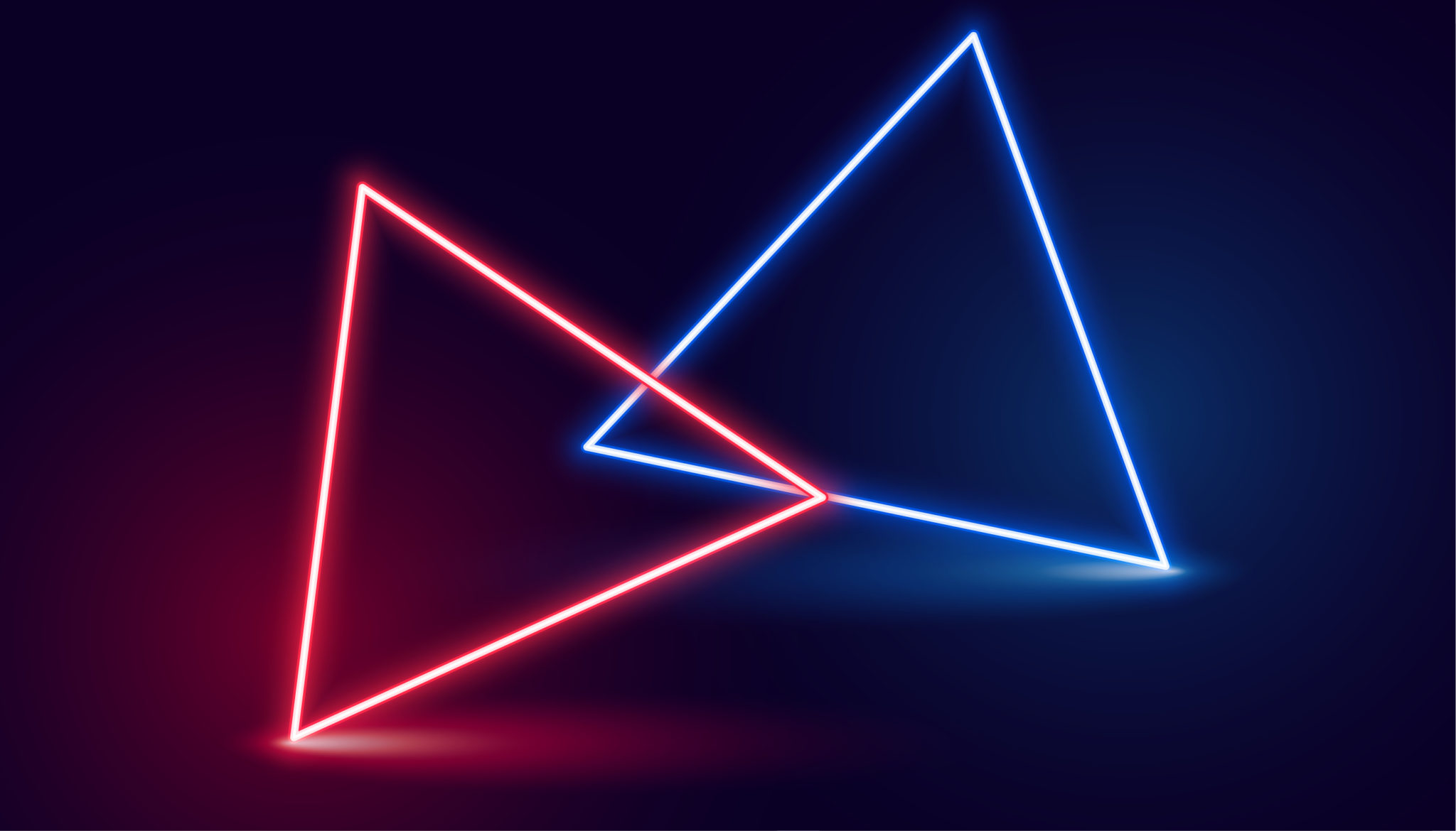 Светящиеся треугольники