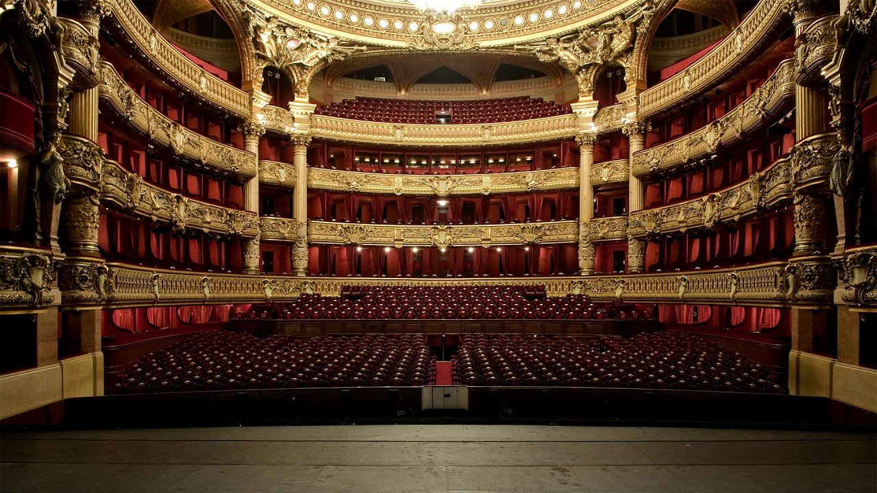 Опера Гарнье в Париже партер