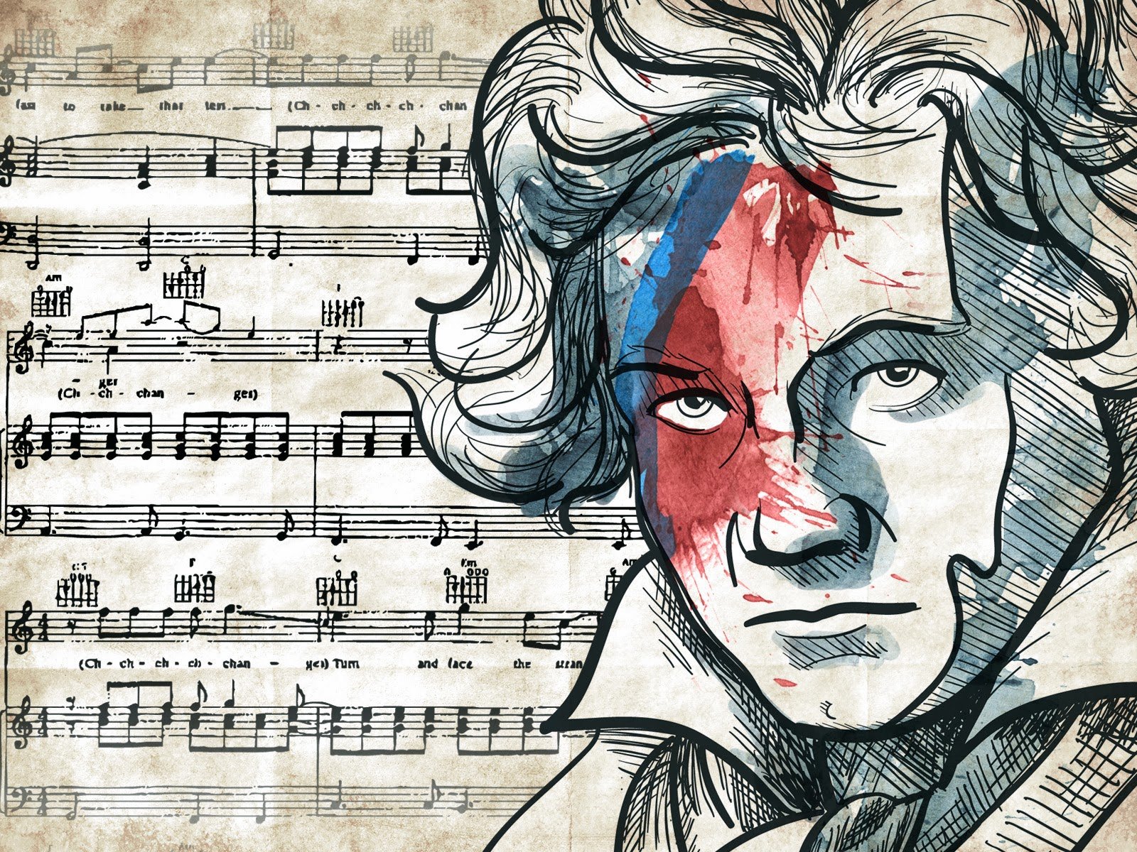 Композиторы лучшие произведения слушать. Бетховен симфонист портрет.