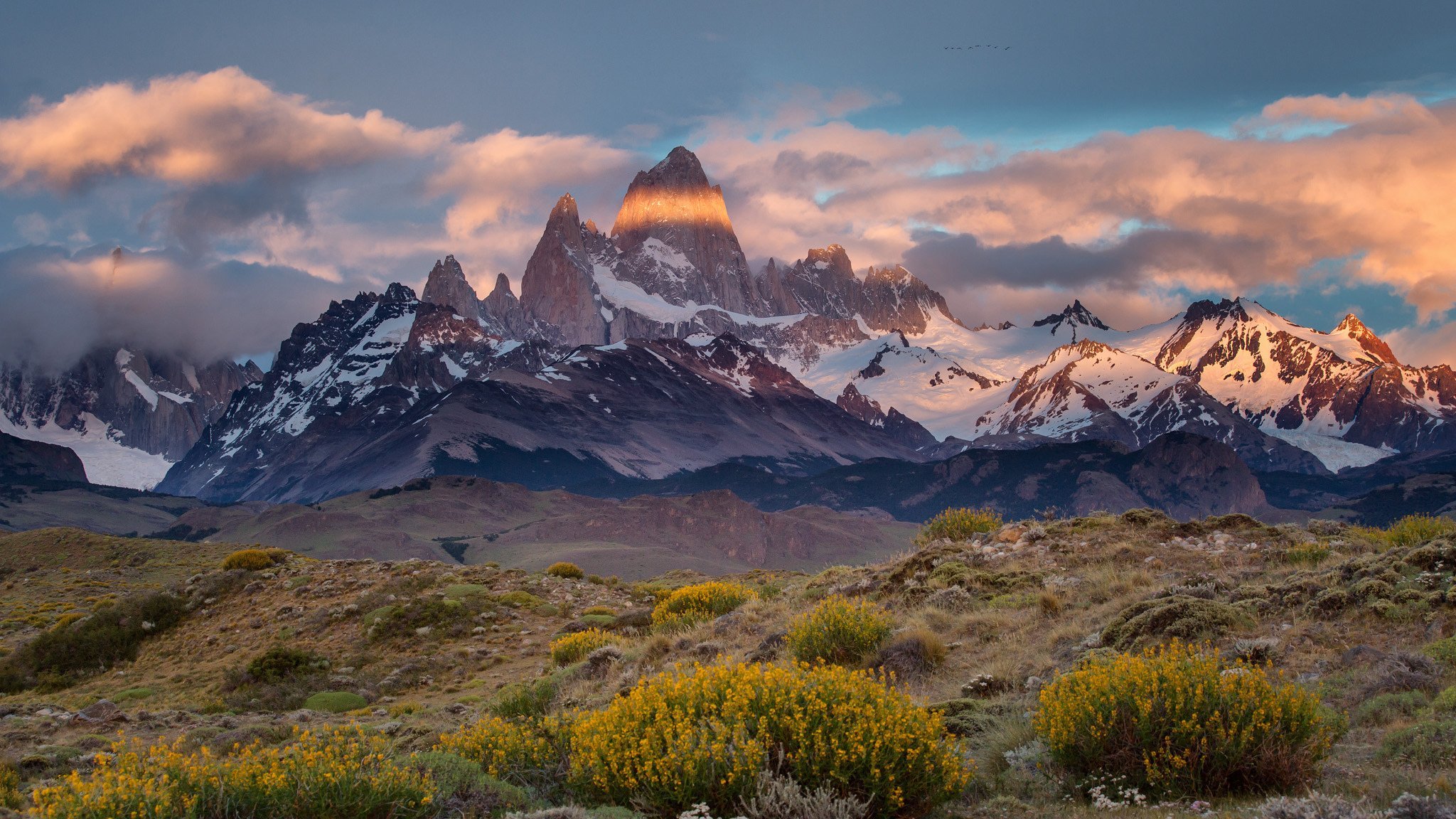 Чили горы Патагония