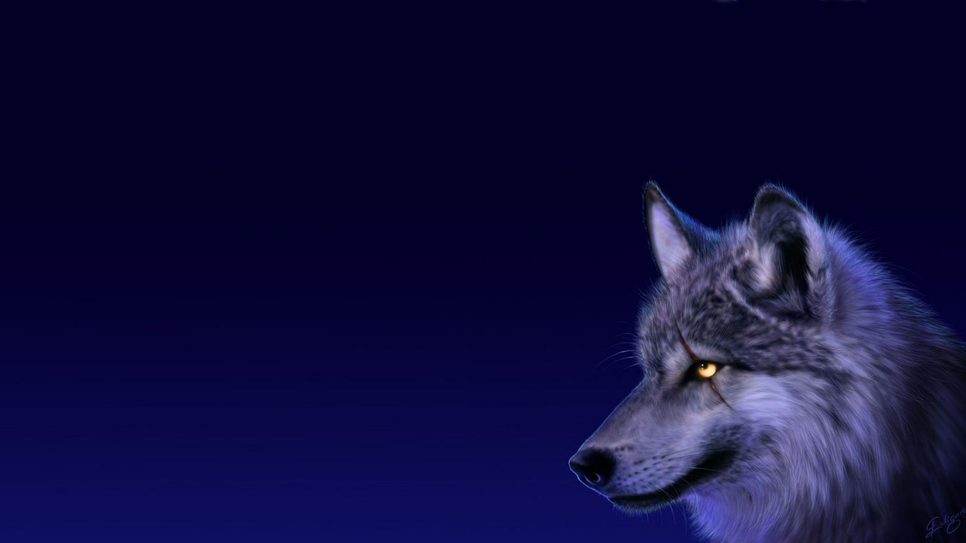 Синий волк