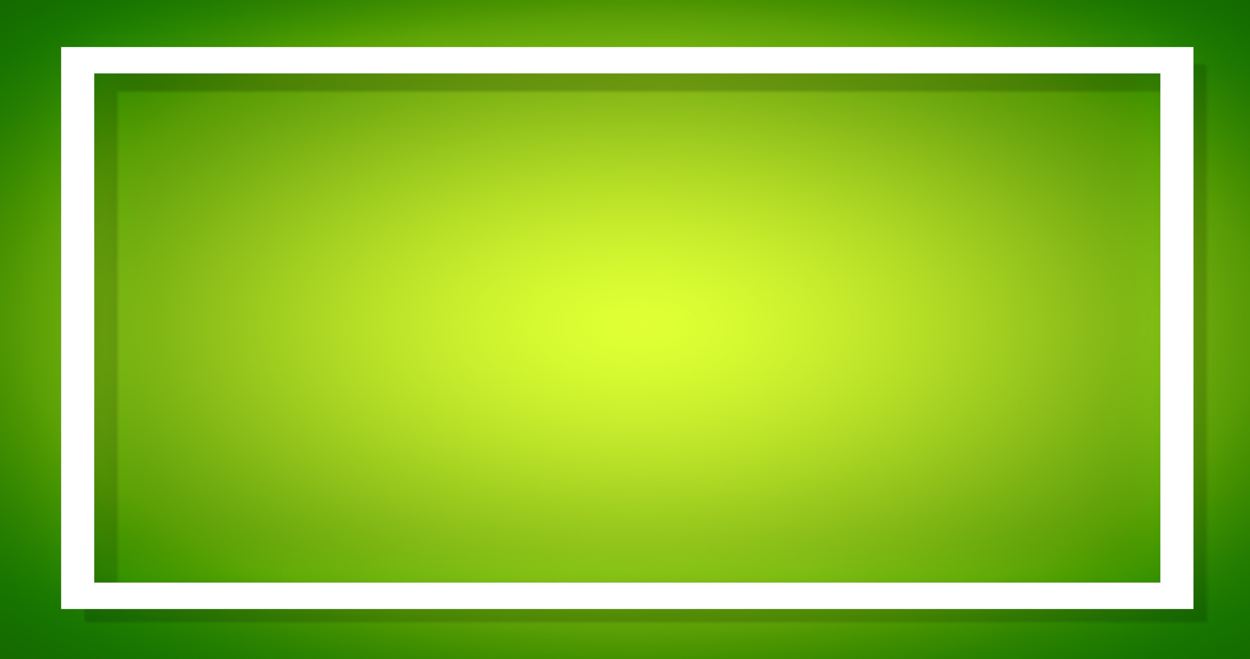 Зеленый фон с рамкой