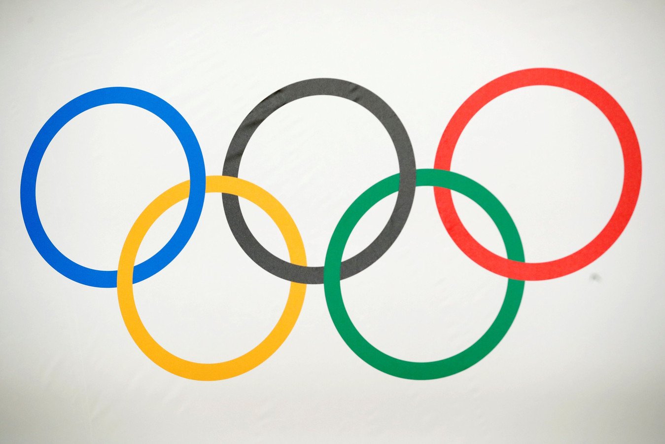 Футаж Олимпийские кольца