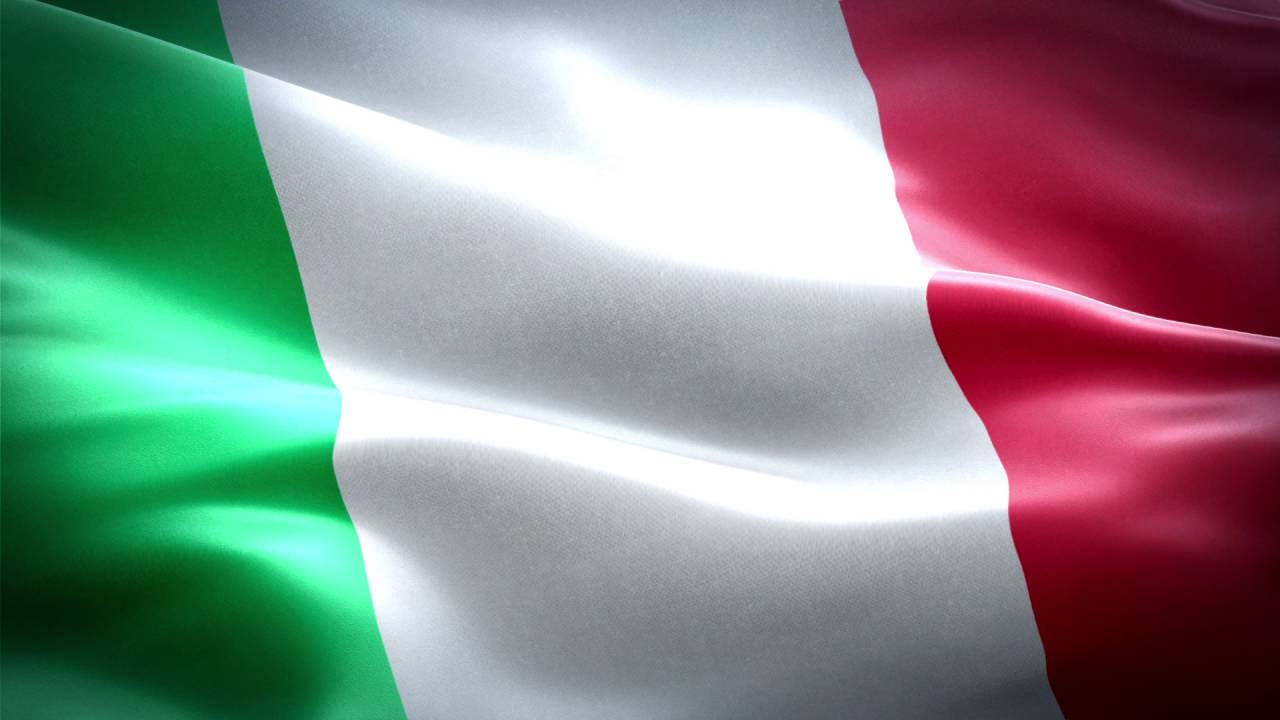 Флаг Италии 4к