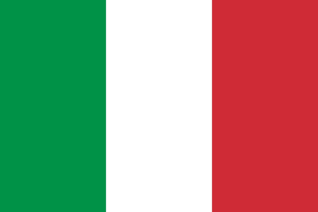 Флаг Италии во второй половине 20 века