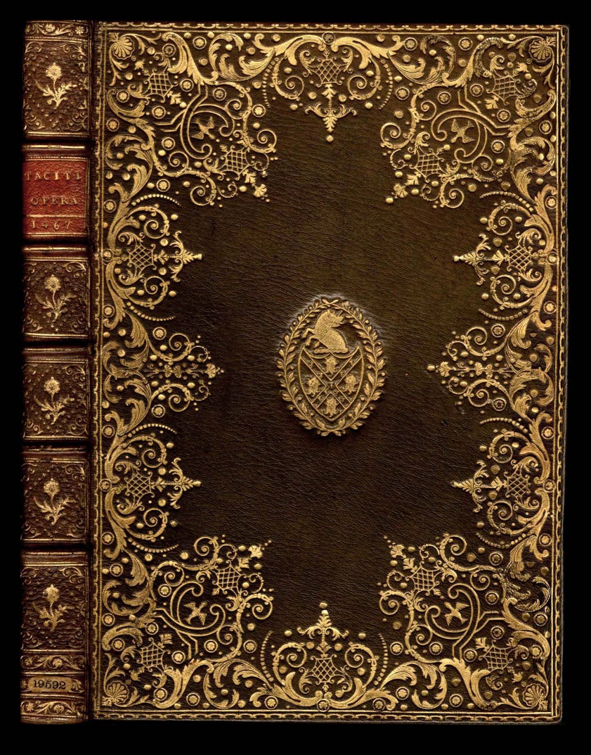 Обложка старинной книги