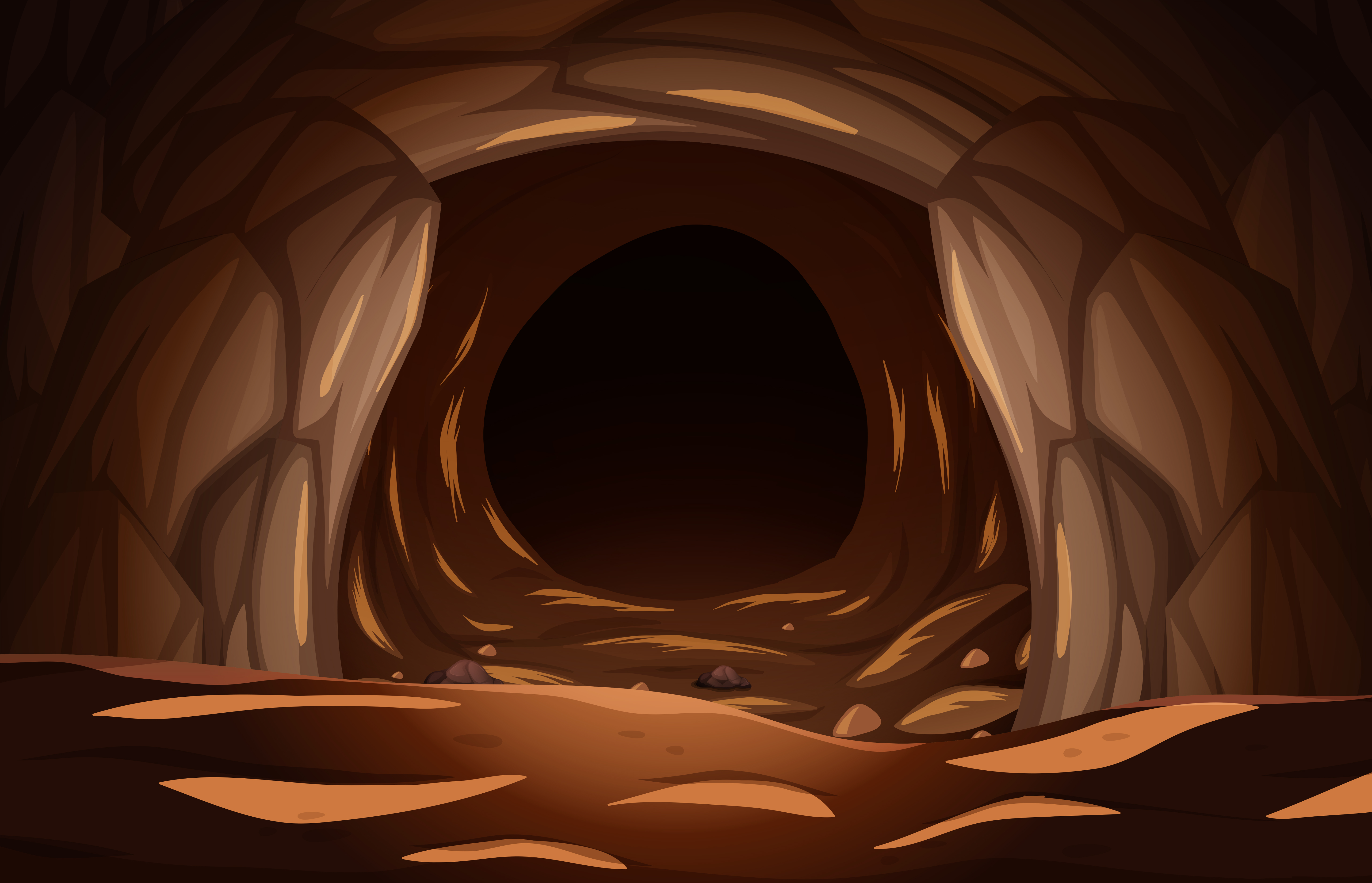 Мультяшные пещеры